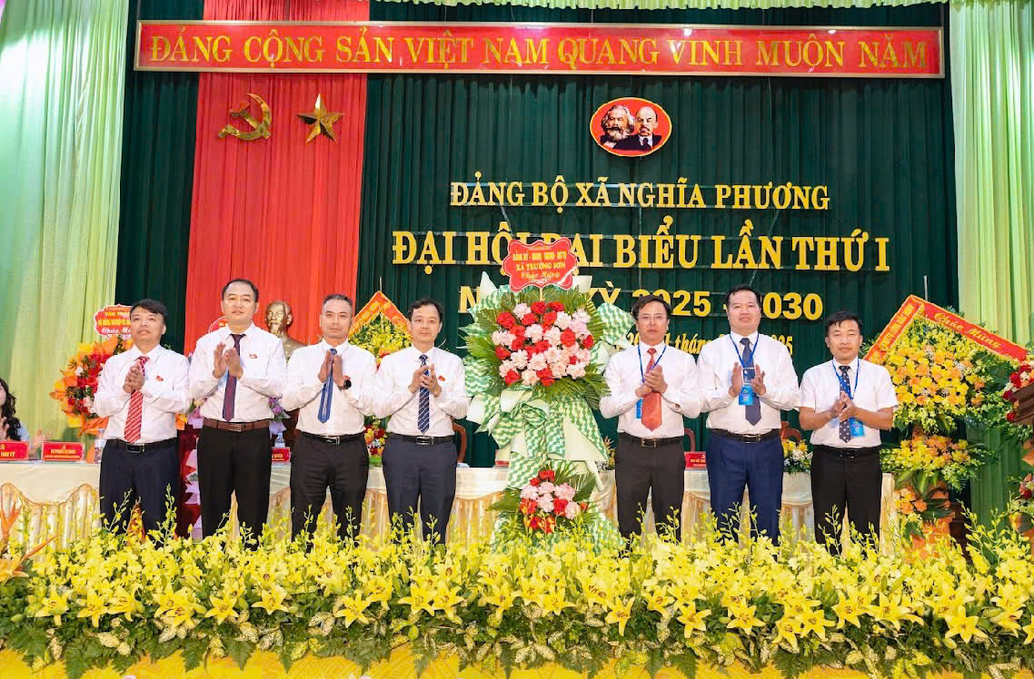 Chiều ngày 20 tháng 8 năm 2025 điễn ra phiên thứ nhất Đại Hội đảng bộ xã Nghĩa Phương lần nhứ Nhất