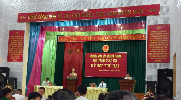 HỘI ĐỒNG NHÂN DÂN XÃ NGHĨA PHƯƠNG TỈNH BẮC NINH HỌP KỲ II