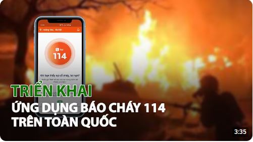 Hướng dẫn cài đặt, sử dụng ứng dụng báo cháy