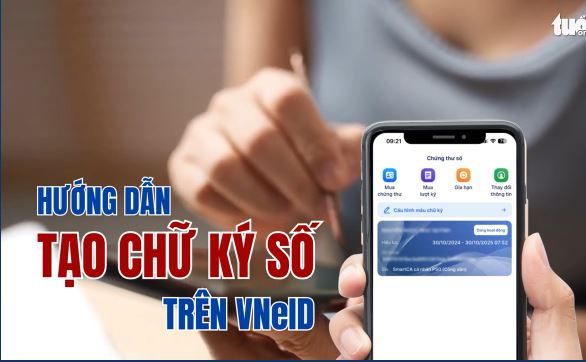 Hướng dẫn đăng ký chữ ký số